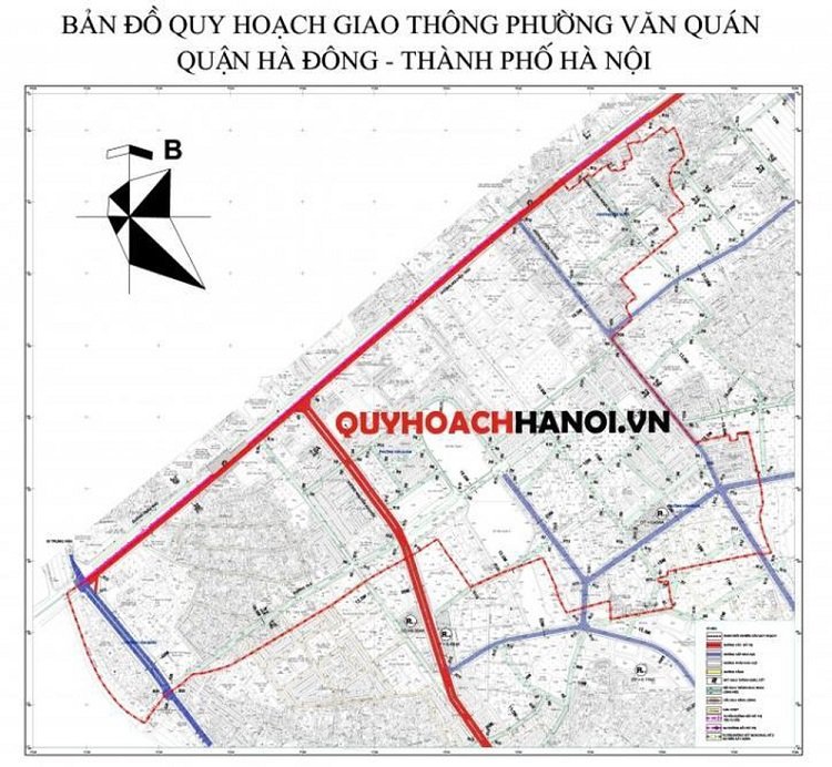 Quy hoạch các tuyến đường tại Văn Quán